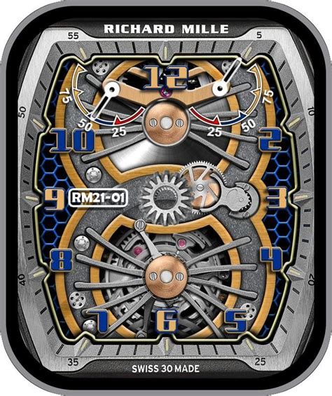 apple watch 8 richard mille|Richard Mille Apple Watch face.